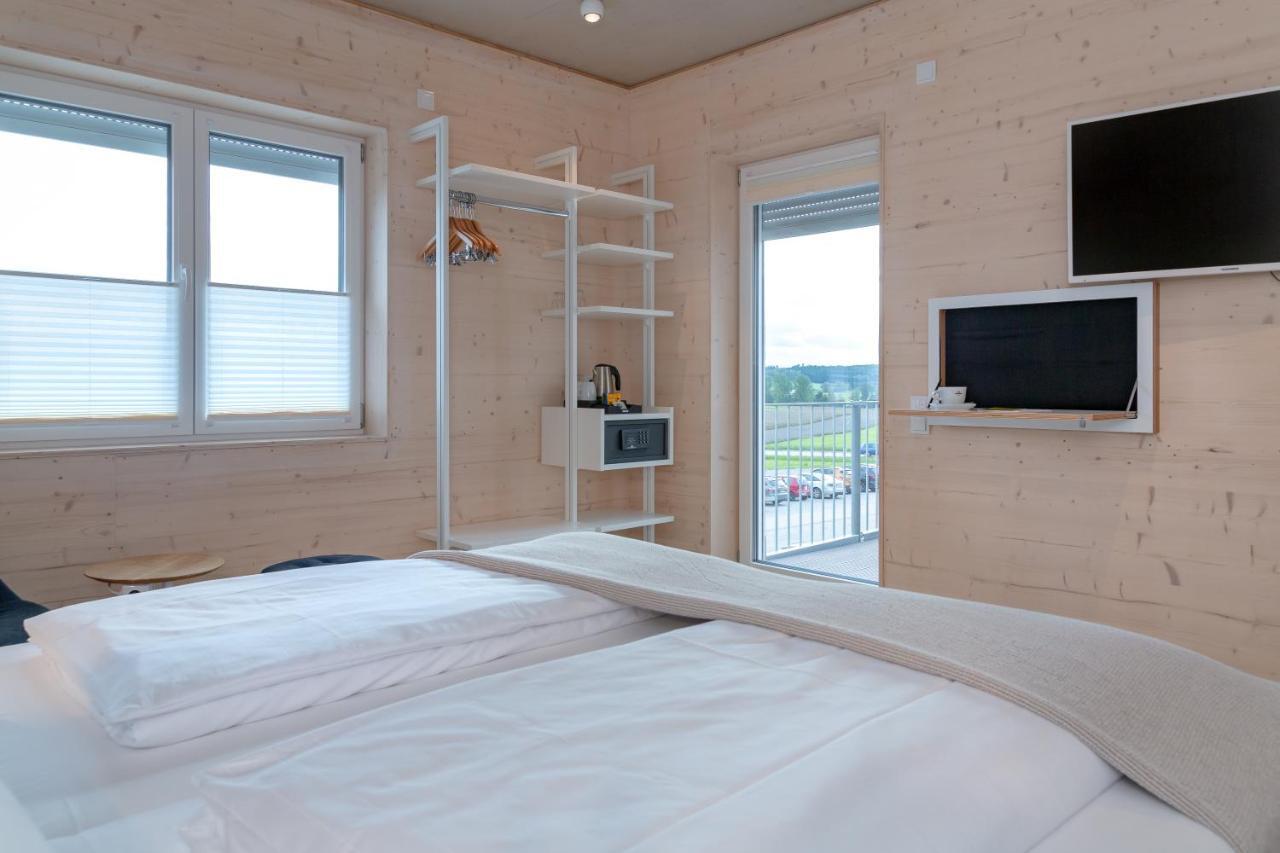 Schlafzimmer - Self Check-In Dinkelsbühl Dış mekan fotoğraf